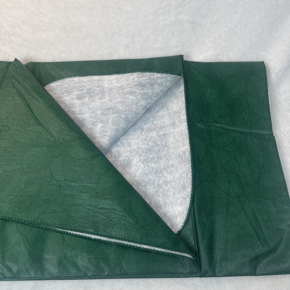 Holiday Style Other - Holiday Style Tablecloth Green 52x70" Rectangular PVC-Free Water Resistant NWOT